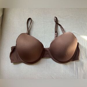 Ellen Tracy Women’s Brown Padded Bra Size 38 C